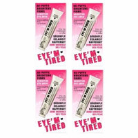 Hard Candy Eye'm Tired, Lightweight Depuffing Eye Serum. 0.59 Oz (Pack of 4) + Yes to Coconuts Moisturizing Single Use Mask
