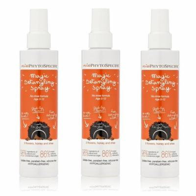 Phyto Miss PhytoSpecific Magic Detangling Spray, 6.7 Oz (Pack of 3) + Yes to Coconuts Moisturizing Single Use Mask