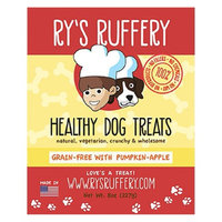 Rys Ruffery Ry's Ruffery Pumpkin Apple Healthy Dog Treats 8 oz Bags
