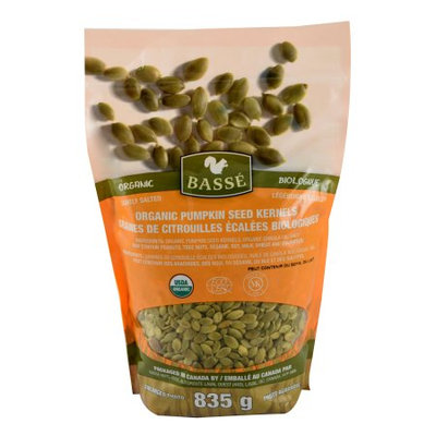 Basse Nuts Basse Organic Pumpkin Seeds Kernels Nutritious, Salted, Wholesome, Superfood Snack (30 OZ)