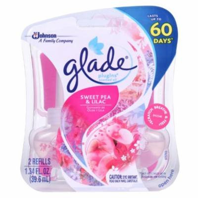 Plug Ins Scented Oil Air Fresheners Sweet Pea and Lila (Pack of 2)