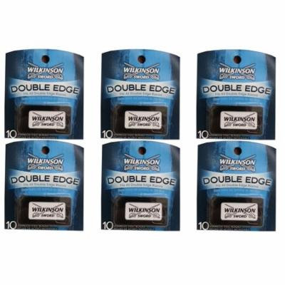 Wilkinson Sword Double Edge Razor Blades, 10 ct. (Pack of 6) + Yes to Coconuts Moisturizing Single Use Mask