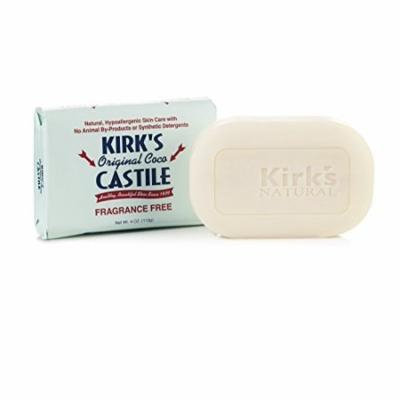 Kirk's Natural Bar Soap, Original Castile - 4 oz (Pack of 36)