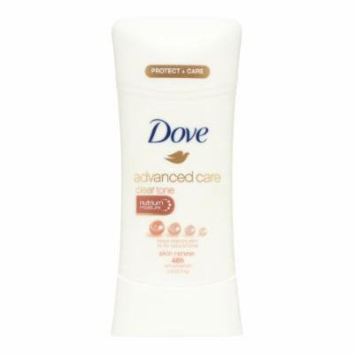 Dove Advanced Care Antiperspirant ClearTone Skin Renew 2.6 oz (Pack of 10)