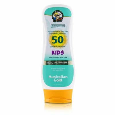 Australian Gold Lotion Sunscreen Broad Spectrum SPF 50 with Soothing Aloe Vera - For Kids 237ml/8oz Skincare