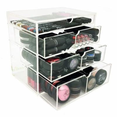 OnDisplay 4 Tier Manhattan Acrylic Cosmetic/Makeup Organizer
