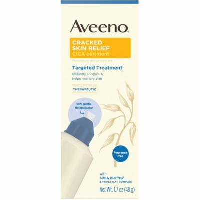 6 Pack - AVEENO Cracked Skin Relief CICA Ointment with Shea Butter and Triple Oat Complex,Skin Protectant for Dry and Se