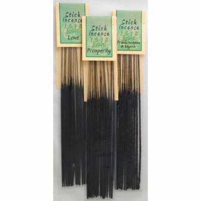 Amber 1618 gold Incense Sticks (13 pack)