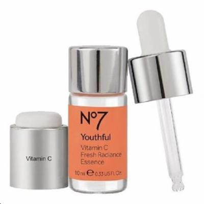No7 Youthful Vitamin C Fresh Radiance Essence 0.19 oz 1 free gift