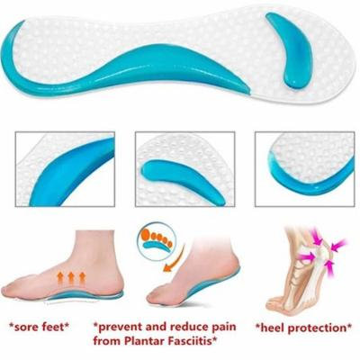 Girl12Queen Non-Slip Sandals High Heel Arch Cushion Support Silicone Gel Pads Shoes