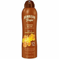 4 Packs Hawaiian Tropic Tanning Dry Sunscreen SPF 12 6oz Each