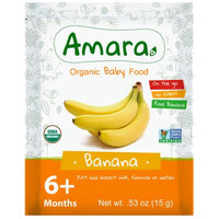AMARA Stage 1 Organic Baby Food, Banana