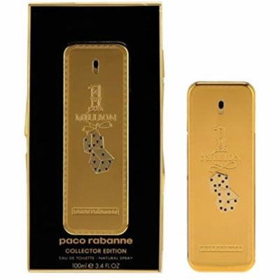 2 Pack - Paco Rabanne One Million Monopoly Eau De Toilette Spray Collector Edition 3.4 oz