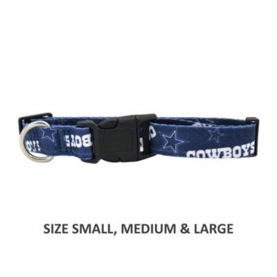 Dallas Cowboys Pet Nylon Collar - Small