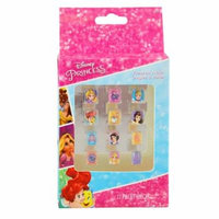 Disney Princess Girls Press On Nails Kids Nail Art Childrens Cosmetics 12 Pieces