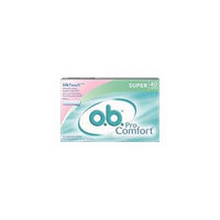 2 Pack o.b. Pro Comfort Super Tampons, SilkTouch, No Applicator Waste, 40 Each