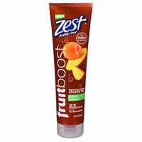 5 Pack Zest FruitBoost Shower Gel Peach Mango 10oz Each