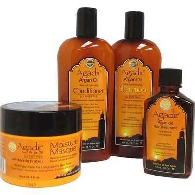Agadir Argan Oil Daily Moisturizing All in 1 Combo Set III by Agadir