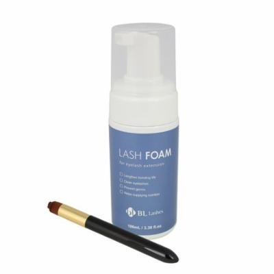 BL Lash Foam Wash For Eyelash Extensions 100ML With Brush