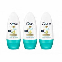 Dove Roll-on Pears & Aloe 50 Ml (Pack Of 3)