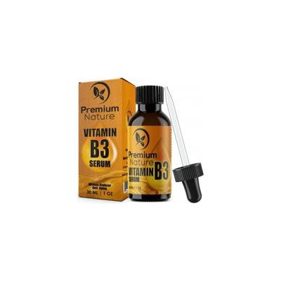 Vitamin B3 Facial Serum Niacinamide 5% - 1oz Moisturizing Face Cream Pore Tightener Wrinkle Reducer & Collagen Booster Antiaging - for Dark Spots Breakouts Acne Fine Lines Age Spots Premium Nature