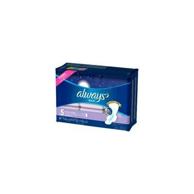 Always Extra Heavy Overnight with Flexi-Wings Maxi Pads - 27ct