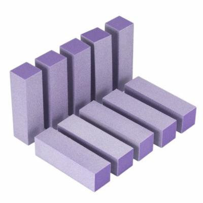 OUTAD 10pcs Portable Women Buffer Acrylic Nail Beauty Art Sanding Block Files