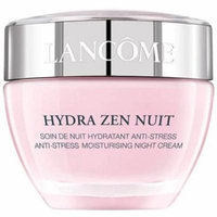 3 Pack - Lancome Paris Hydrazen Nuit Soothing Recharging Night Cream 1.7 .oz