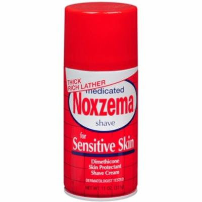 5 Pack Noxzema Medicated Shave Cream for Sensitive Skin 11 oz each