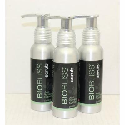 (3x) Biobliss Facial Scrub Anti-Wrinkle System, 2 Oz Each
