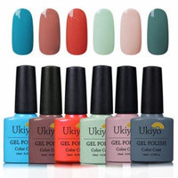 Ukiyo UV Multicolor Gelpolish Set 10ml Long Lasting Varnish Nail Art Kit 12