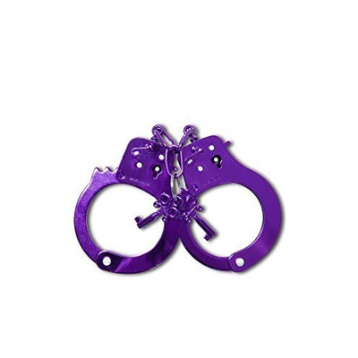 Fetish Fantasy Anodized Cuffs, Purple