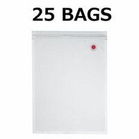 Waring Commercial 25 Count Vacuum Seal Bag with Valve, 2- Gallon, Clear