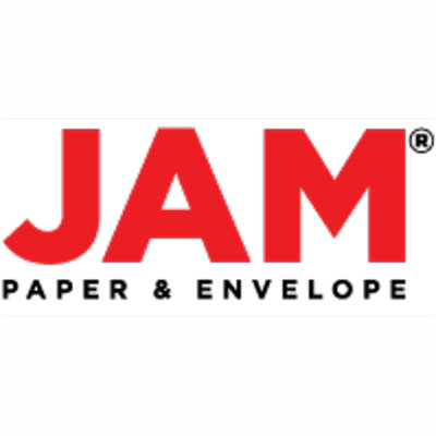 JAM Paper Colored Jumbo Paper Clips, Large 2 Inch, Orange Paperclips, 2/pack