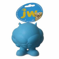 JW Pet Bad Muscles Cuz Dog Toy Medium - 4 Tall (Assorted Colors) - Pack of 10