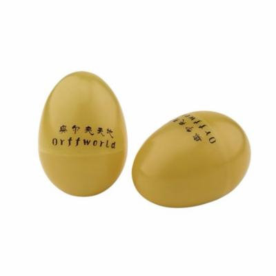 ICOCO A Pair/Set Scrub Type Baby Plastic Egg Rattle Toy Infant Baby Music Egg Shaker