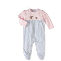 Rene Rofe Baby Newborn Girl Footed Coverall