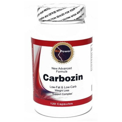 Carbozin Carb Blocker and Fat Blocker with active ingredients White Kidney Bean Extract, Gymnema Sylvestris, Guarana, Coleus Forskolii, Chromium Polynicotinate 120 CAPSULES
