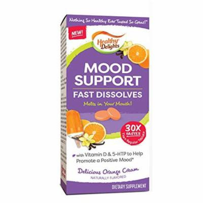 Healthy Delights Mood Support Fast Dissolves Orange Cream Flavor, 126 Ct