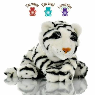 Sootheze Tiger - Weighted Sensory Microwavable Stuffed Animal - Hot & Cold Therapy - Perfect for Autism. ADHD. Occupational Therapy