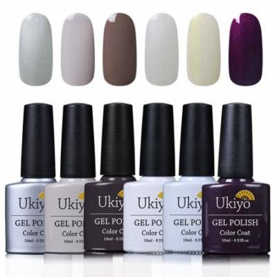 Ukiyo UV Multicolor Gelpolish Set 10ml Long Lasting Varnish Nail Art Kit 06