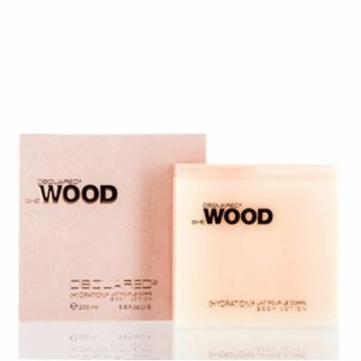 DSQUARED SHE WOOD/DSQUARED2 BODY LOTION 6.8 OZ (200 ML) (W)