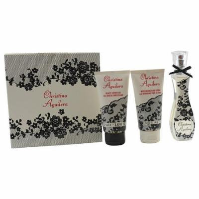 WOMEN EAU DE PARFUM SPRAY 1 OZ & BODY LOTION 1.6 OZ & SHOWER GEL 1.6 OZ CHRISTINA AGUILERA