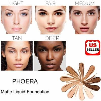 Phoera Foundation Professional Makeup Full Coverage Fast Base Brighten Long Lasting Shade Reviews 2019
