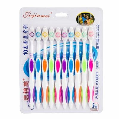 Extra Clean Full Head Toothbrush, Soft - 10 Count