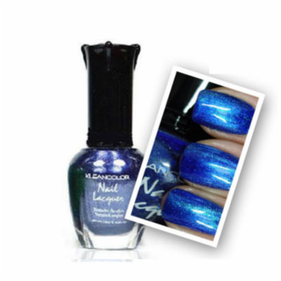 LWS LA Wholesale Store 12 Kleancolor METALLIC Nail Polish Lacquer 15mL Choose Shade NEW GOLD BLACK 705 (165 Metallic Blue)