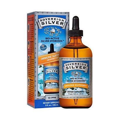 Natural Immunogenics Sovereign Silver Bio-Active Silver Hydrosol - 8 fl oz
