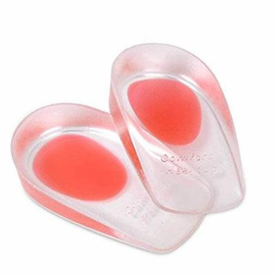 Supreme comfort silicone gel insole pads. Protect your heels and decrease pain from sore and bruised feet. Best foot relief. 3 Pack - Fits all shoe sizes.