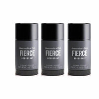 Abercrombie & Fitch Fierce Deodorant Stick 2.6 oz / 73 g Brand New (PACK 3)