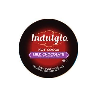 Indulgio Milk Chocolate Hot cocoa Single Serve Cups For Keurig K Cup Brewer, 12 Count